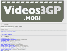 Tablet Screenshot of free.videos3gp.mobi